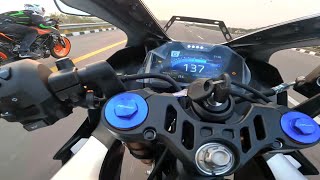 2023 Yamaha R15M Vs Duke 200 | Top End Race | Can New R15 Beats Duke??