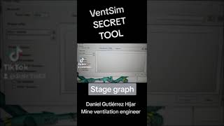 VentSim secret revealed: How to use the Stage Graph feature!
