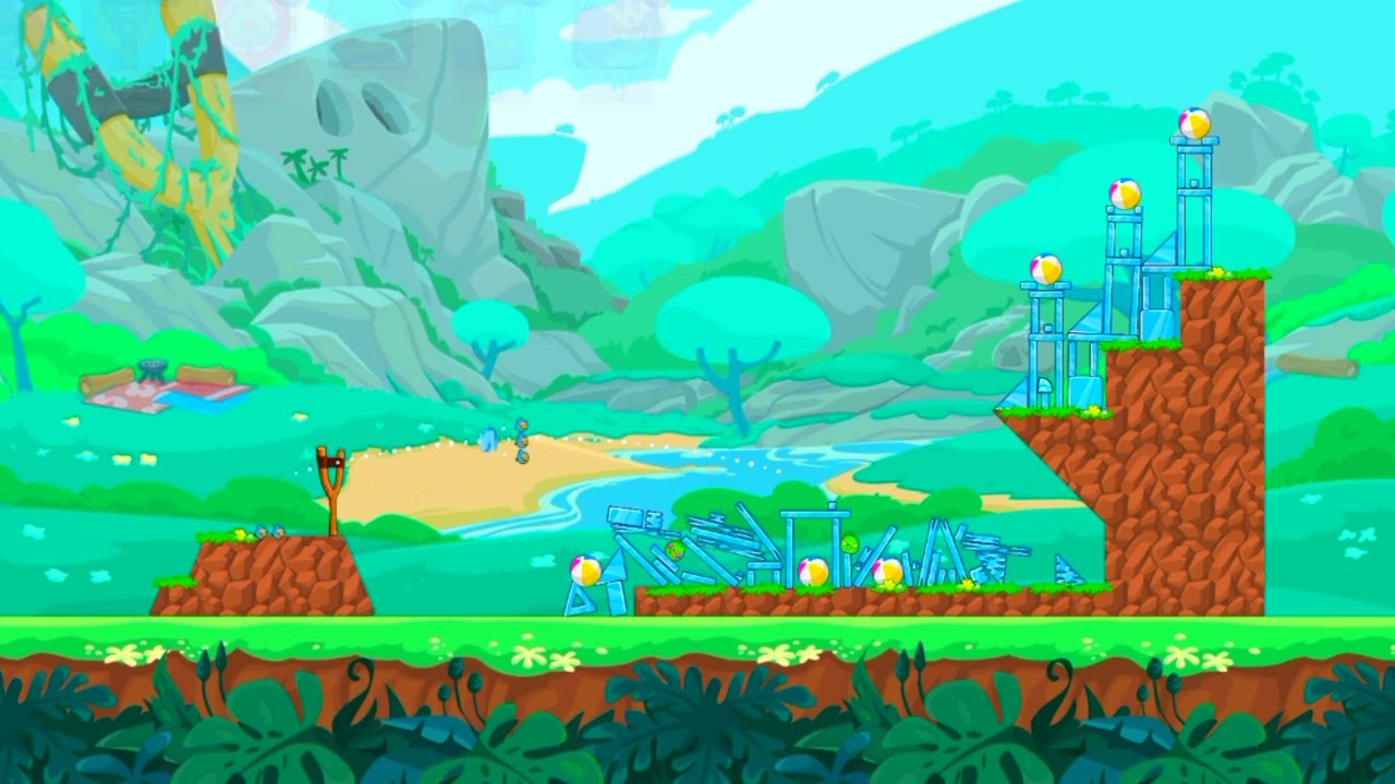 Nivel 34 de angrybirds Friends 😎👻