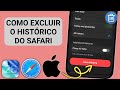Como apagar o histórico do Safari no iPhone (iOS 26) | Limpar o histórico do Safari no iPhone