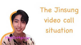 The Jisung video call situation