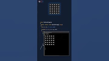 Pattern program to print X in Java - Code pattern in less than 60 seconds #shorts #patternshorts