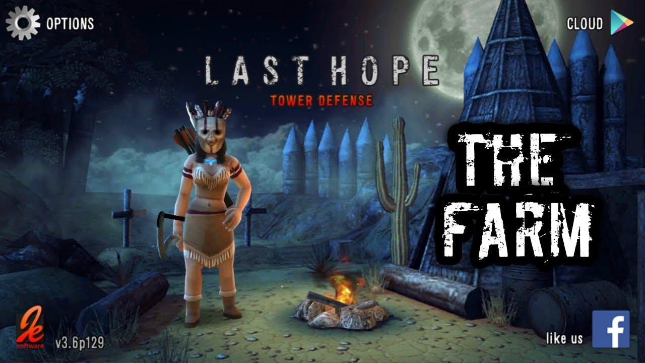 LAST HOPE TOWER DEFENSE | THE FARM [Nightmare Mode] | OFFLINE