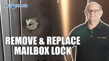 Replace Mailbox Lock: Remove & Replace Mailbox Lock | Mr. Locksmith Video