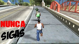 Nunca Sigas A La Banda Grove Street Families De Gta San Andreas O Te Pasara Esto