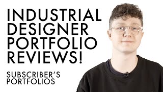 Industrial Design Portfolio Reviews