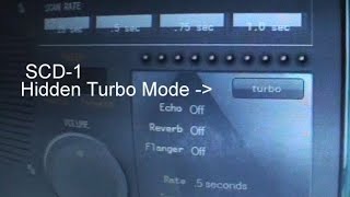 Keith Weldon - Scd-1 Easter Egg - Turbo Mode Hidden Feature