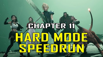 Final Fantasy 7 Rebirth - Hard Mode Speedrun Walkthrough - Chapter 11