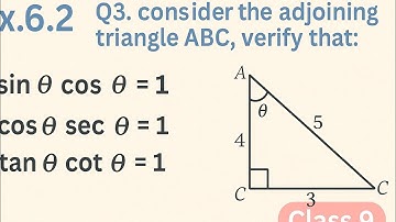 Class 9 | Exercise 6.2 | Q3 | Verify Trigonometric Identities | Urdu & English Medium |