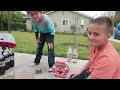 Super Wubble Bubble Ball Mentos Diet Coke Fun!!