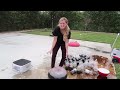 Super Wubble Bubble Ball Mentos Diet Coke Fun!!