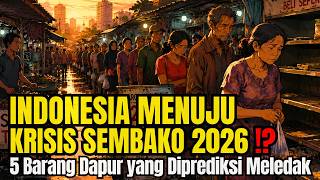 Waspada Sembako Lenyap‼️ 5 Barang Dapur yang Bisa Naik 3 Kali Lipat di 2026