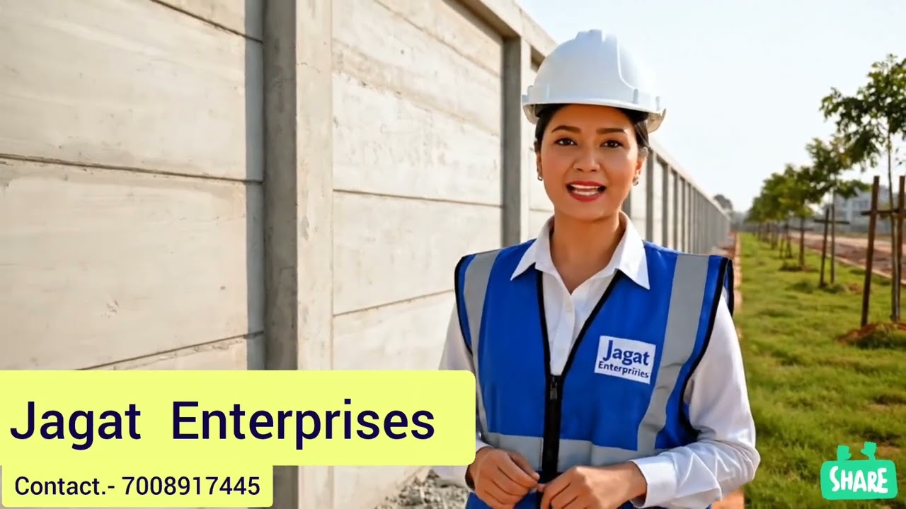 High Quality Precast Boundary Wall 