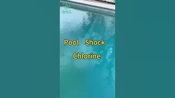 Calcium Hypochlorite: Fast and effective pool sanitizer. Want a quote? Call me! #poolcare #chlorine