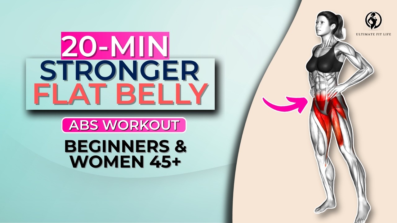 Flatten Lower Belly After 45 | 20-Min Strength & Cardio Workout