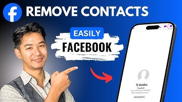 How To Remove Contacts On Facebook