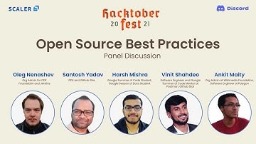 Panel Discussion : Open Source Best Practices