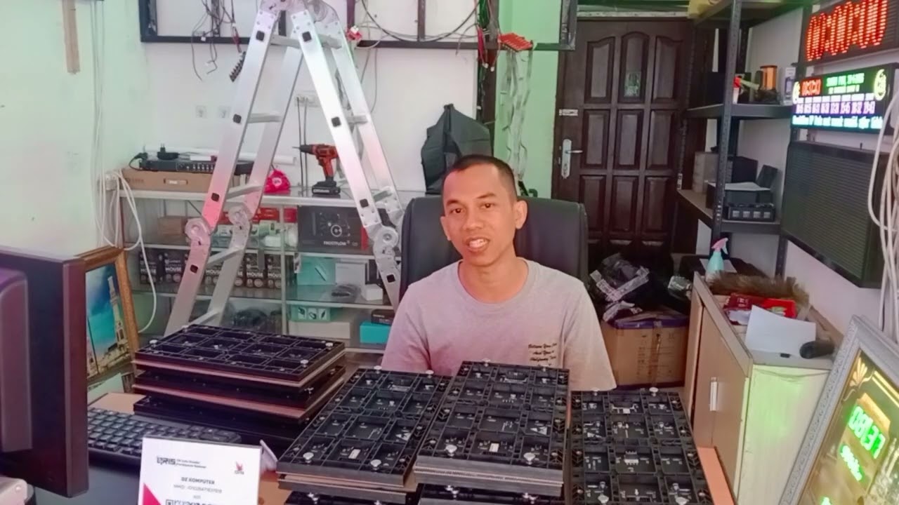 Tutorial merakit Videotron panel p2.5