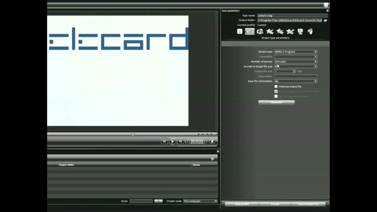 ELECARD Converter TASK