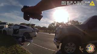 Driver arrested after pursuit
