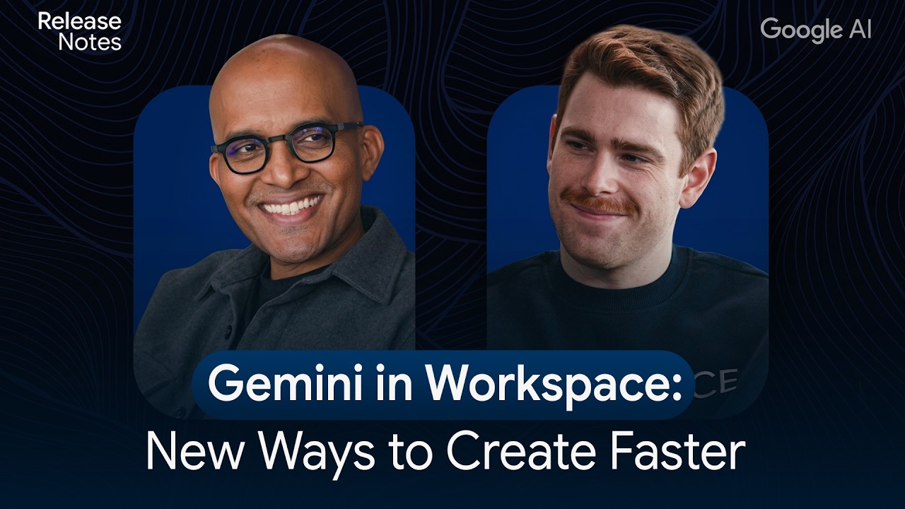 Gemini in Workspace: New Ways to Create Faster - YouTube