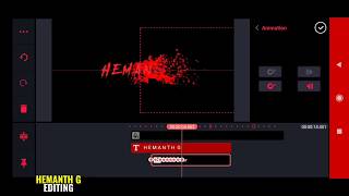 how to make styles name effect intro in Kinemaster| kinemaster video editing Tutorial in 2020 screenshot 4