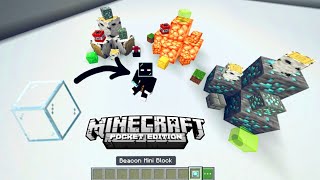 Download mini block addon in Minecraft Pocket Edition || MCPE wearable mini block addon for 1.19 screenshot 3