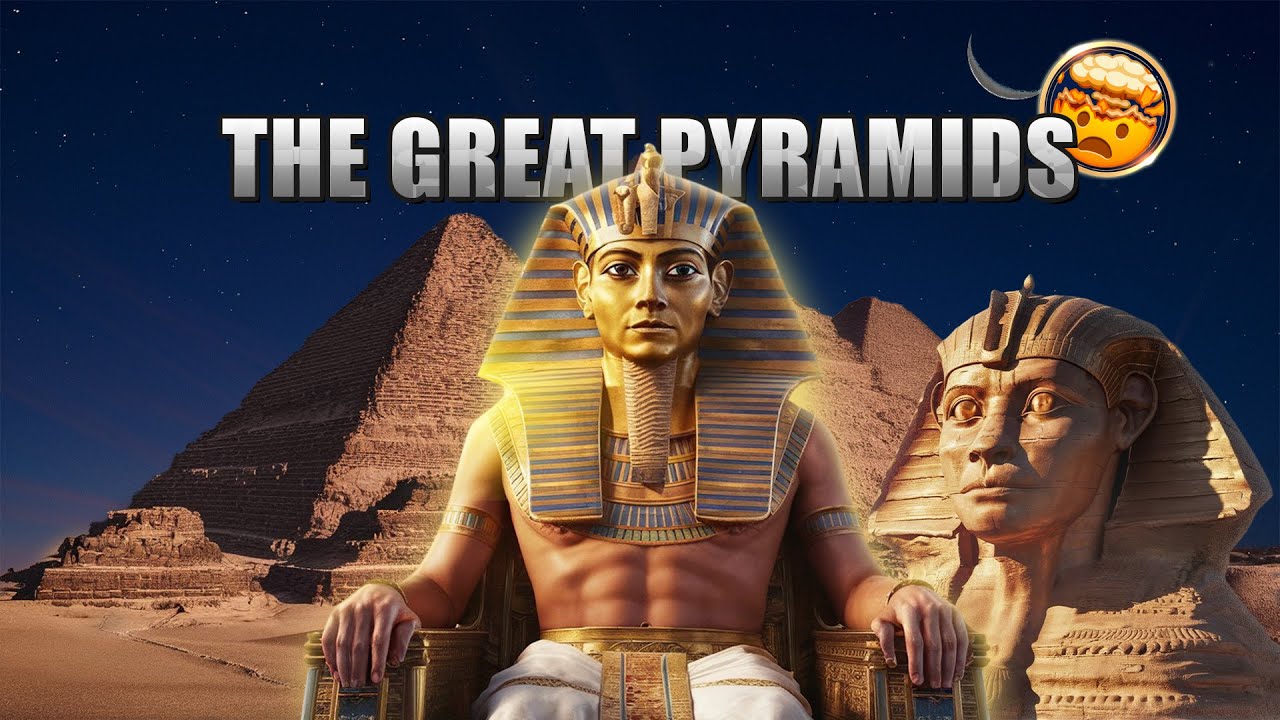 HOW EGYPTIONS BUILT THE GREAT PYRAMIDS OF GIZA I in 5 minutes - YouTube