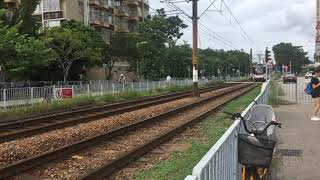 HK Light Rail (LRT) 1133+1211 on test
