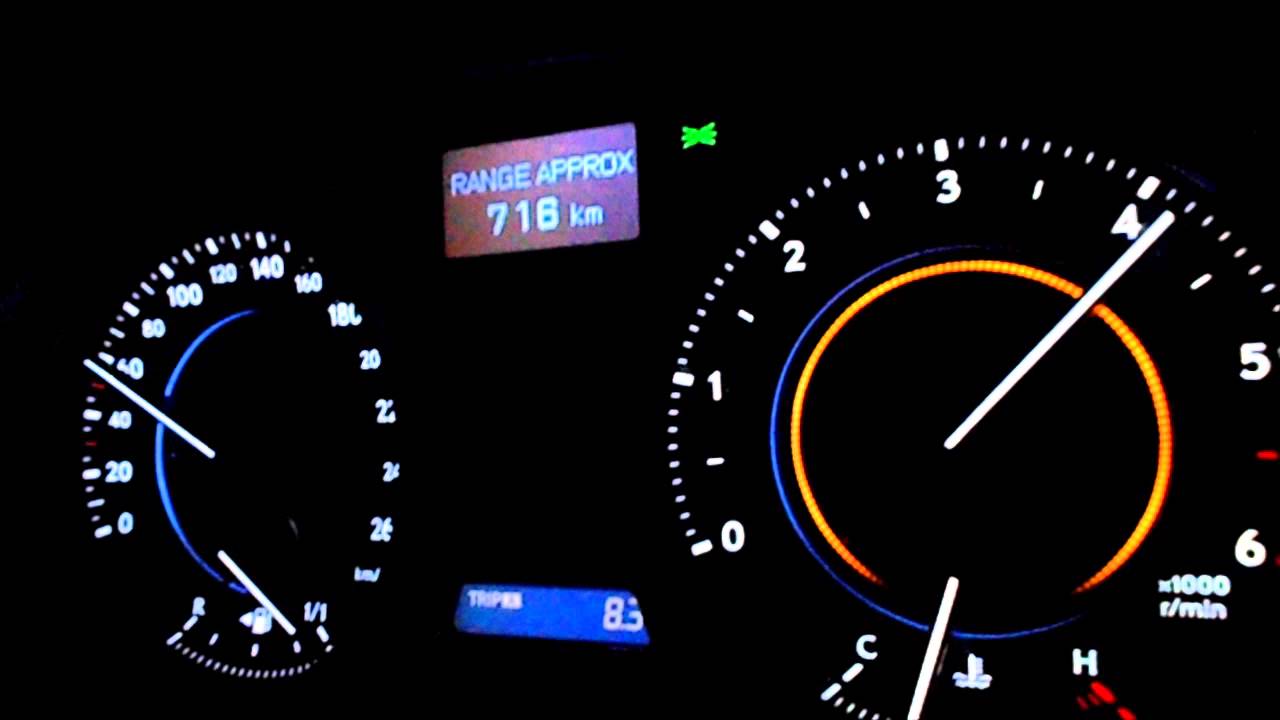 Lexus Is 220D - Acceleration 0 - 100 Km/H (0 - 60 Mph) - Youtube