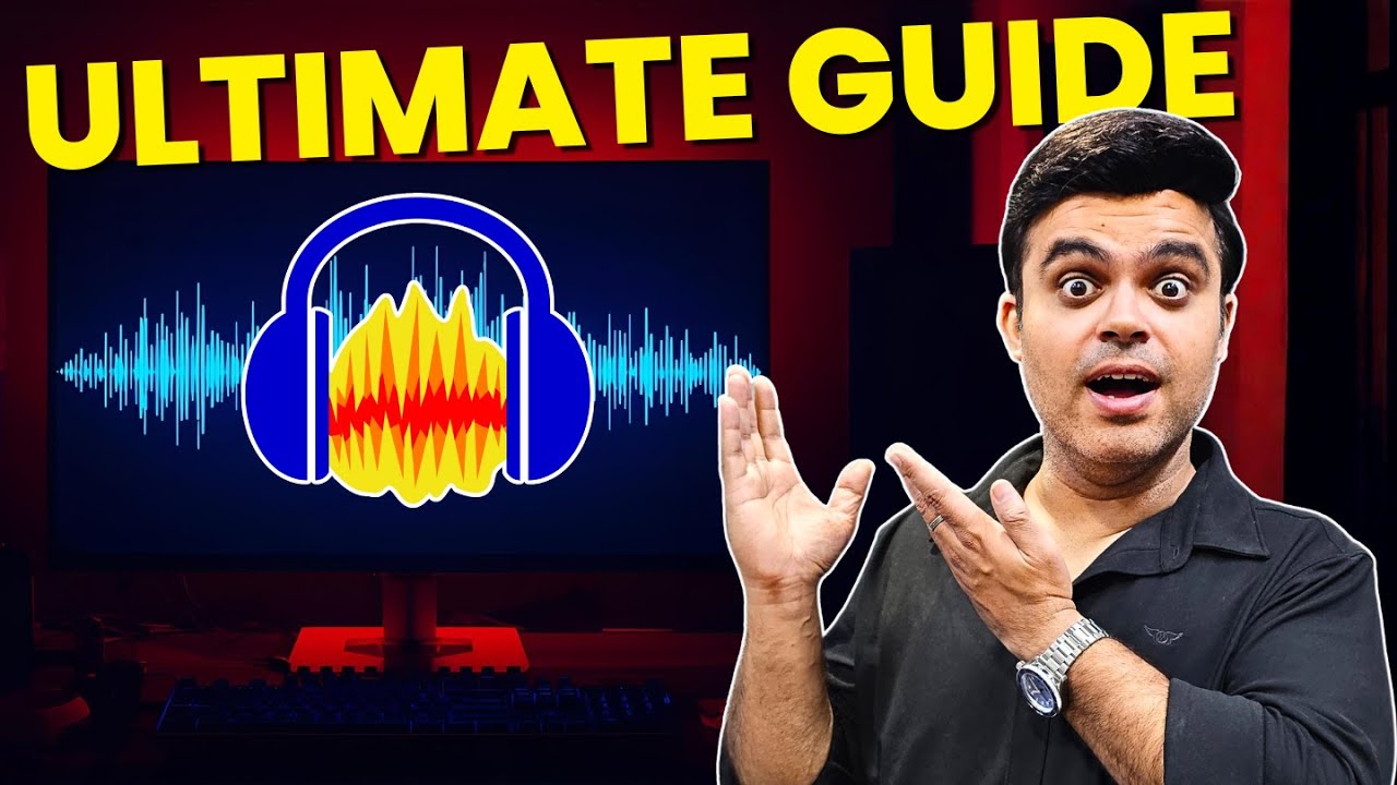 Best Audacity Tutorial in Hindi | How to Record and Edit Voiceover in Audacity