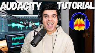 Best Audacity Tutorial in Hindi | How to Record and Edit Voiceover in Audacity