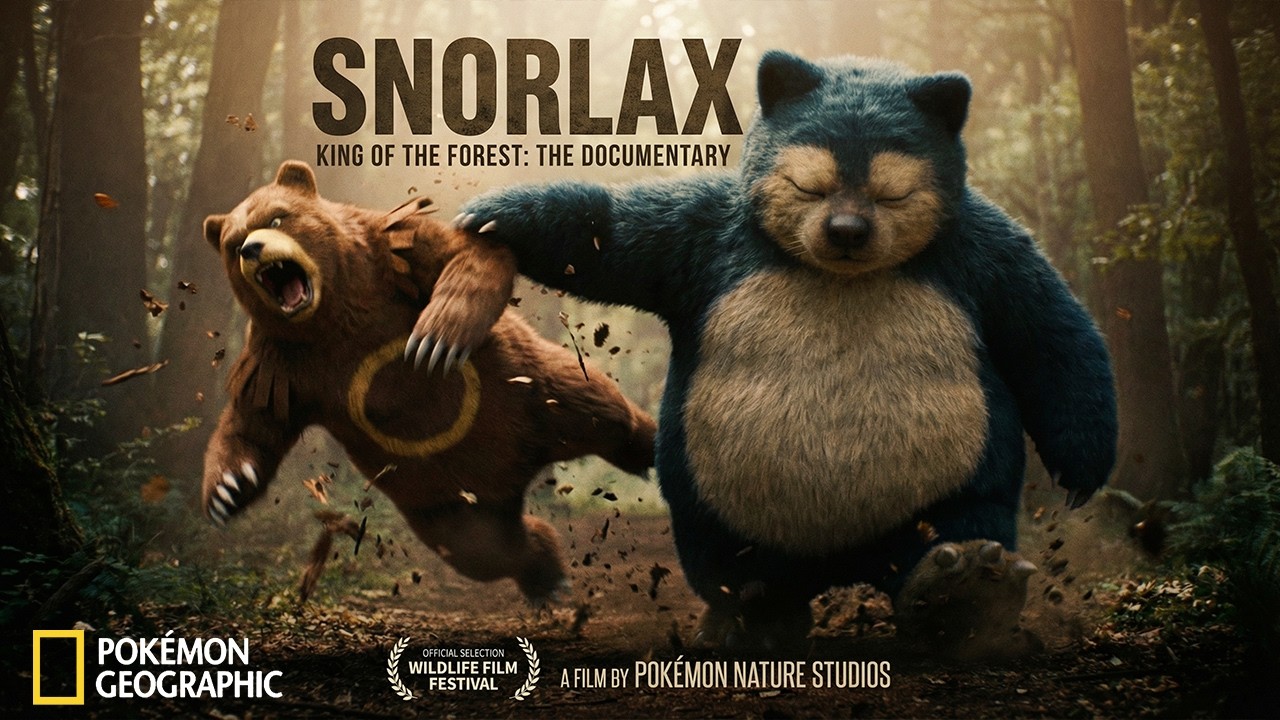 Real Life Pokémon – NatGeo: Snorlax | What Happens When The Mountain Wakes Up?