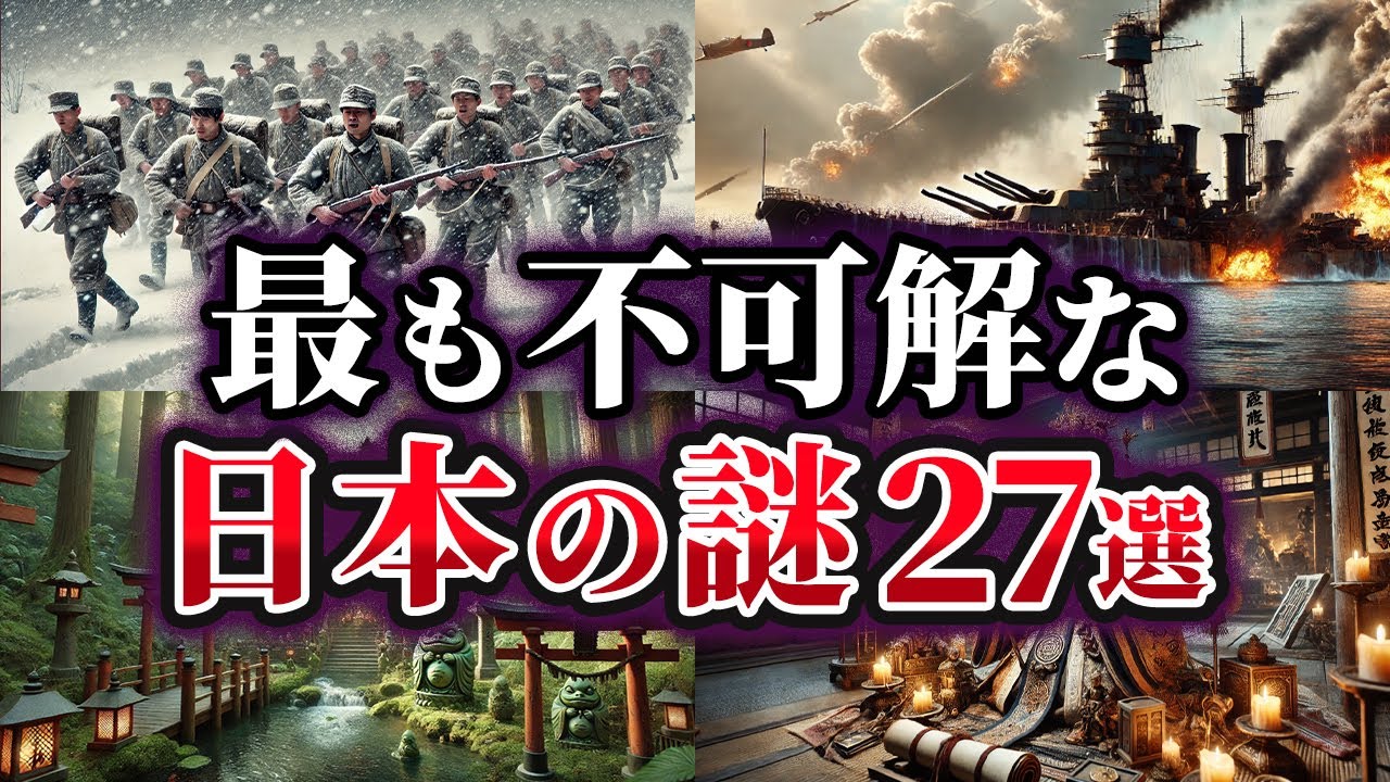 【総集編】最も不可解な日本の謎27選【ゆっくり解説】