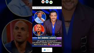 ASI FUE COMO NOMINA LUIS CORONEL EN LA CASA DE LOS FAMOSOS TELEMUNDO 2026 🌟 #IanAndradeOficial
