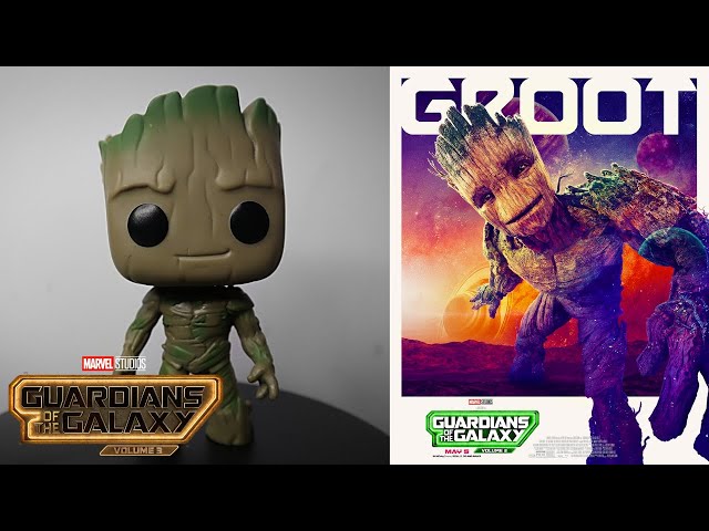 GROOT Funko Pop Review  Guardians of the Galaxy Volume 3 