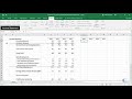 Creating a Common Size Income Statement in Excel