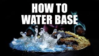 How to make water effect bases for Idoneth Deepkin