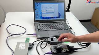 Xhorse VVDI2 Add Key for 2016 BMW F18 with Godiag CAS4+ Test Platform