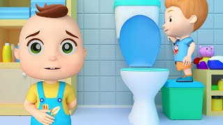 Toilet Song | Baby Goes to Potty | Nursery Rhymes and Children Songs