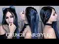 How to: GRUNGE | 3 Easy Glam Grunge Hairstyles | Uniwigs.com | Stella