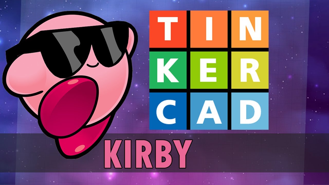 Como dibujar a Kirby en 3d paso a paso Nintendo Tutorial Tinkercad Español YouTube
