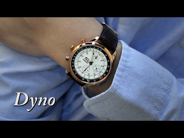 Orient Watch Quartz Chronograph FTD09005W0 Dyno - YouTube
