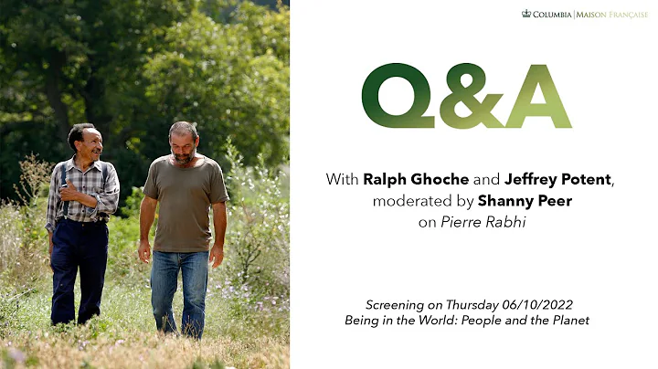 Q&A with Ralph Ghoche and Jeffrey Potent, moderate...