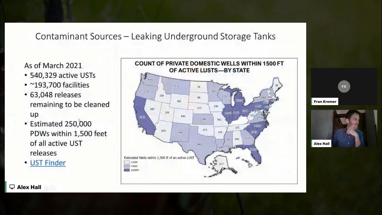 1.6 Fran Kremer & Alex Hall Private Well Locations & Potential Impacts from Contaminants