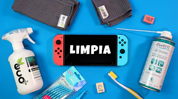 ¿Cómo limpiar los Joy cons blancos?