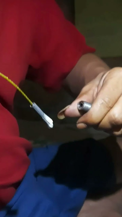 Lapping laras menggunakan amplas
