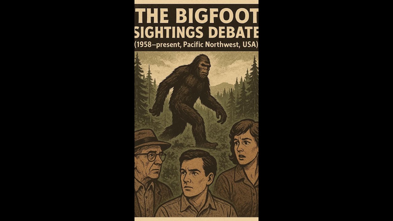 The Bigfoot Sightings Debate (1958–present, Pacific Northwest, USA) 