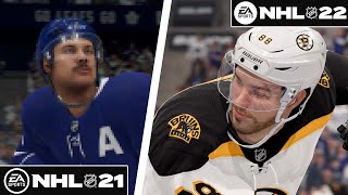 NHL 22 vs. NHL 21 *ARE THE GRAPHICS ACTUALLY BETTER?*