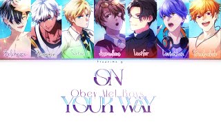 Video thumbnail of "On Your Way【 Obey Me! Boys 】English/Romanized/Japanese Lyric Video"